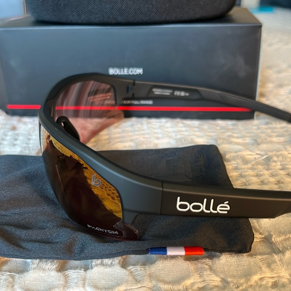 Bolle Black and Gold Men's Glasses
